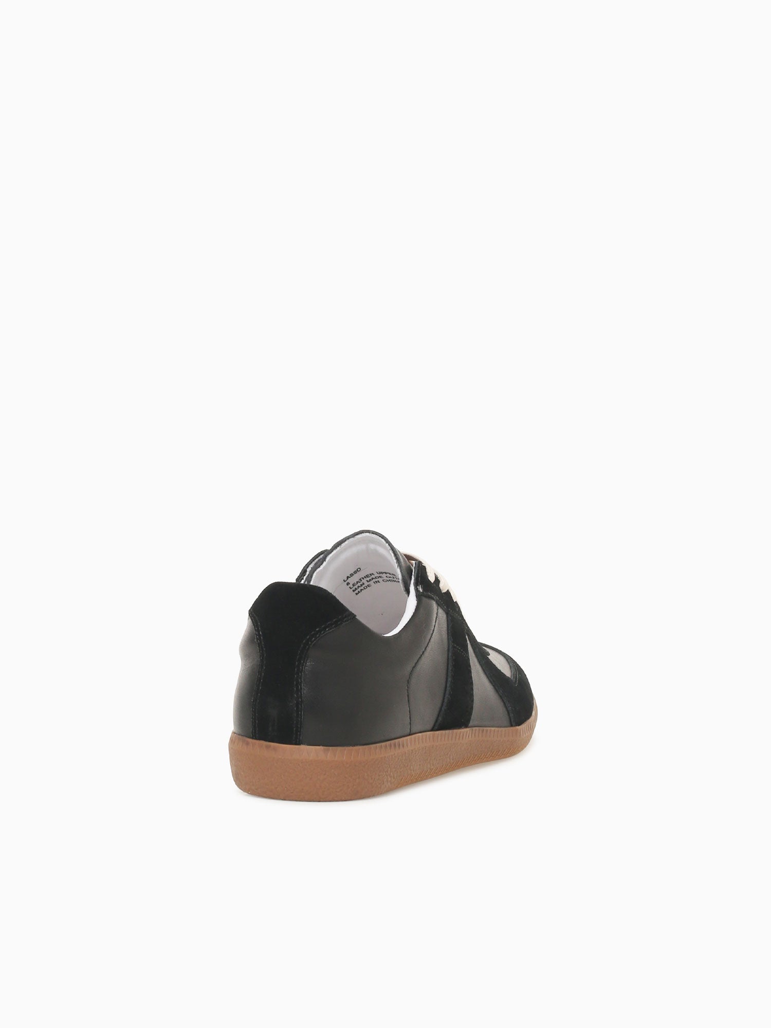 Lasso Black Leather Suede Black / 7 / M