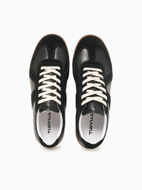 Lasso Black Leather Suede Black / 7 / M