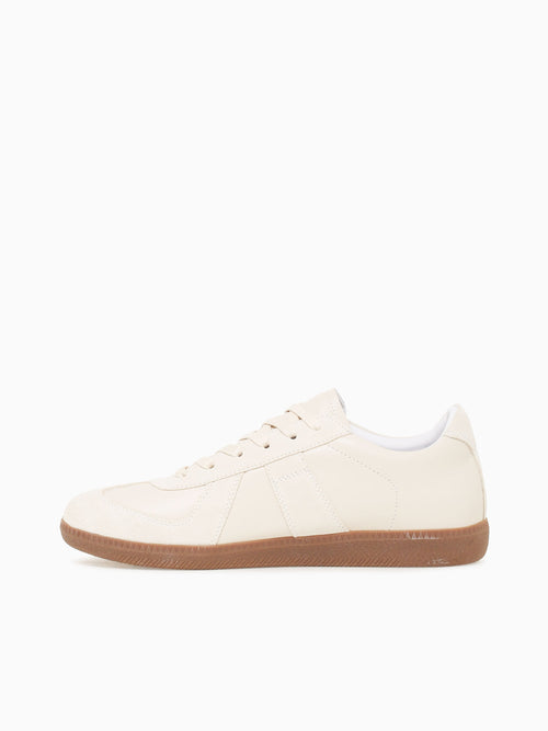 Lasso Beige Leather Suede Beige / 7 / M