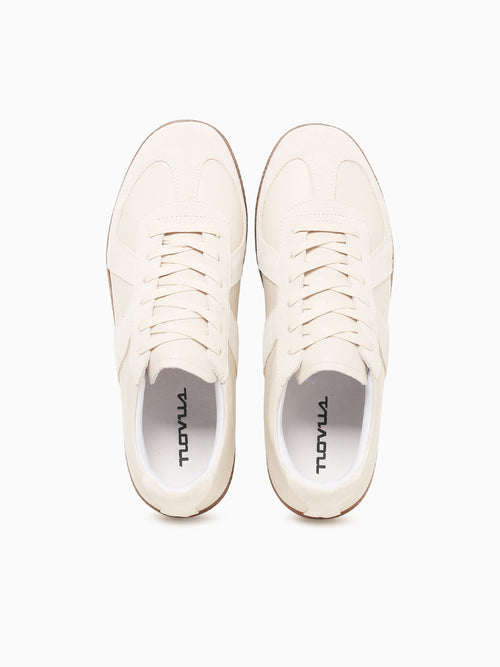 Lasso Beige Leather Suede Beige / 7 / M