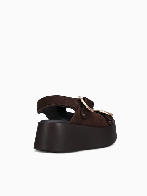 Ariana Bitter Suede Brown / 5 / M