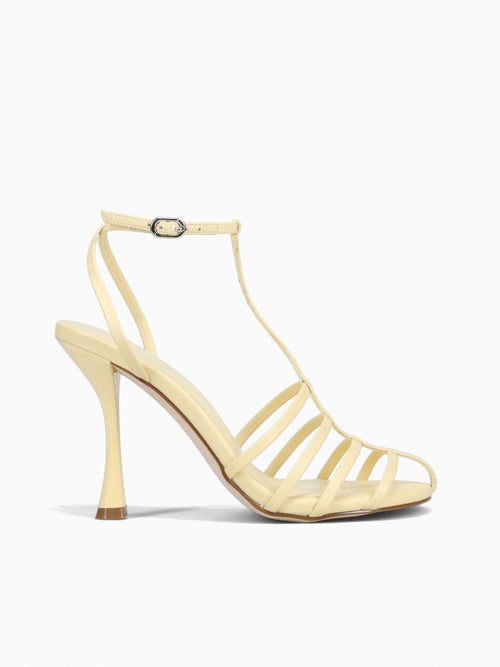 Tildah Yellow Leather Yellow / 6 / M