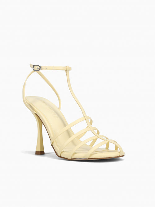 Tildah Yellow Leather Yellow / 6 / M