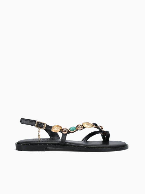 Agnes Black Leather Black / 36 / M