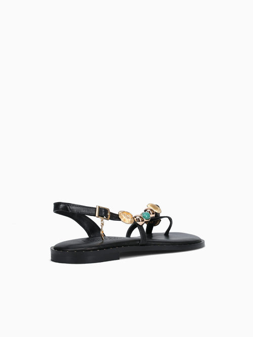 Agnes Black Leather Black / 36 / M
