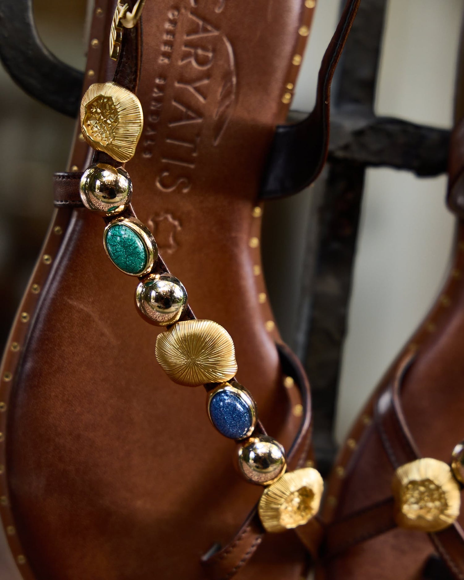 Agnes Brown Leather