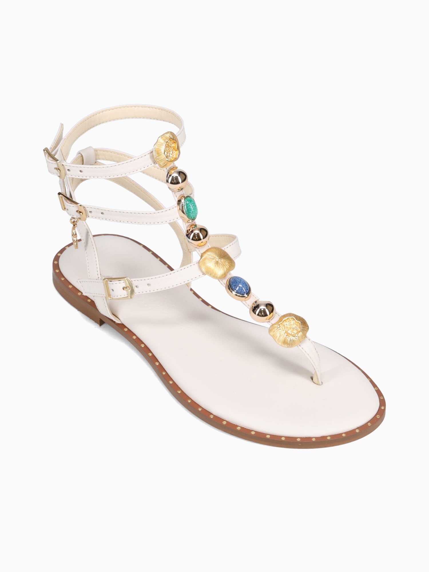 Ifigeneia Off White Leather Off White / 36 / M