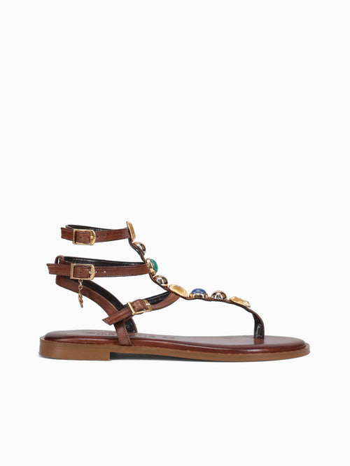 Ifigeneia Brown Leather Brown / 36 / M