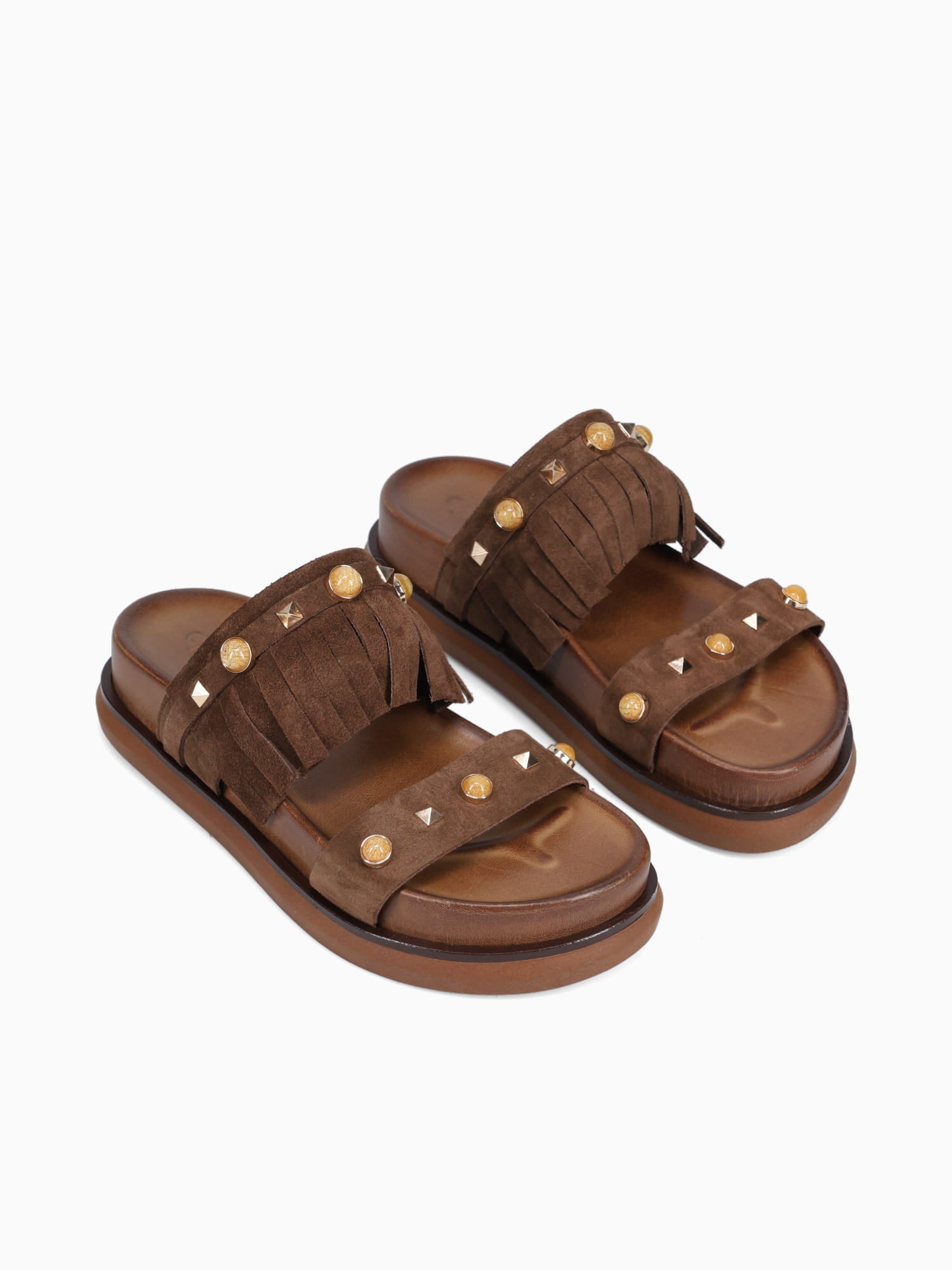 Stefania Brown Leather Brown / 36 / M