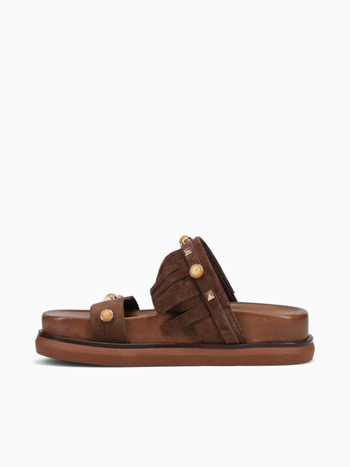 Stefania Brown Leather Brown / 36 / M