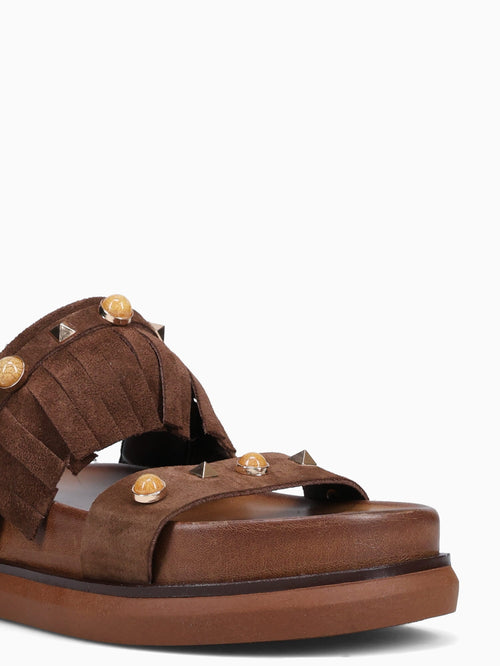 Stefania Brown Leather Brown / 36 / M