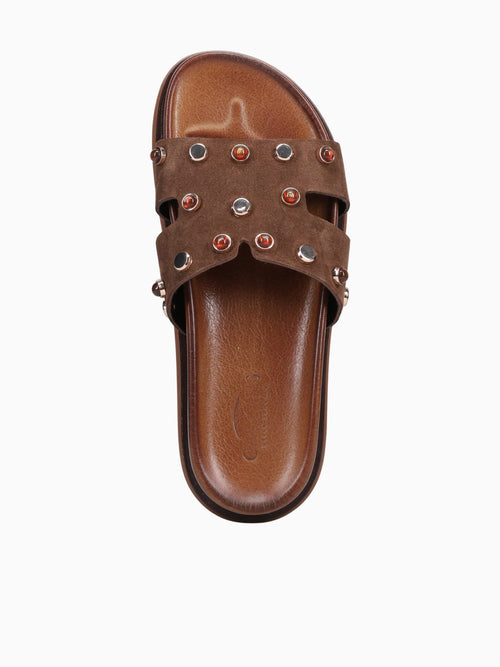 Errika Brown Leather Brown / 36 / M