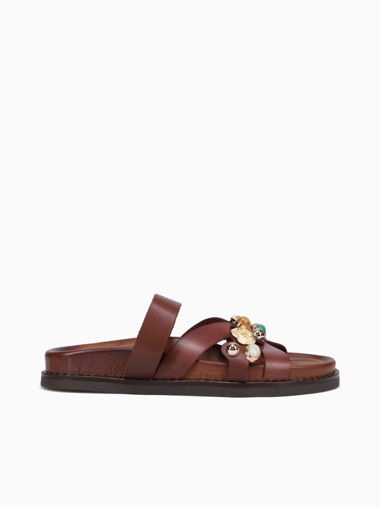 Anastasia Brown Leather Brown / 36 / M