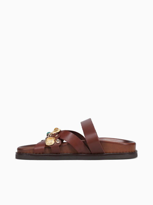 Anastasia Brown Leather Brown / 36 / M