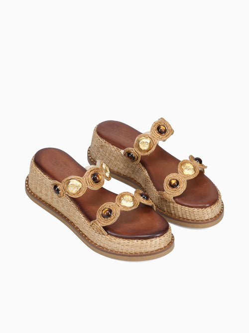 Sara Brown Leather Brown / 36 / M