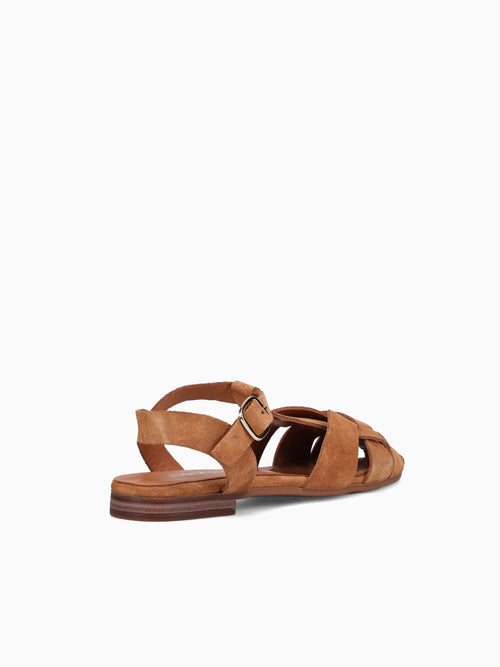 Fatma Whiskey Suede Tan / 36 / M