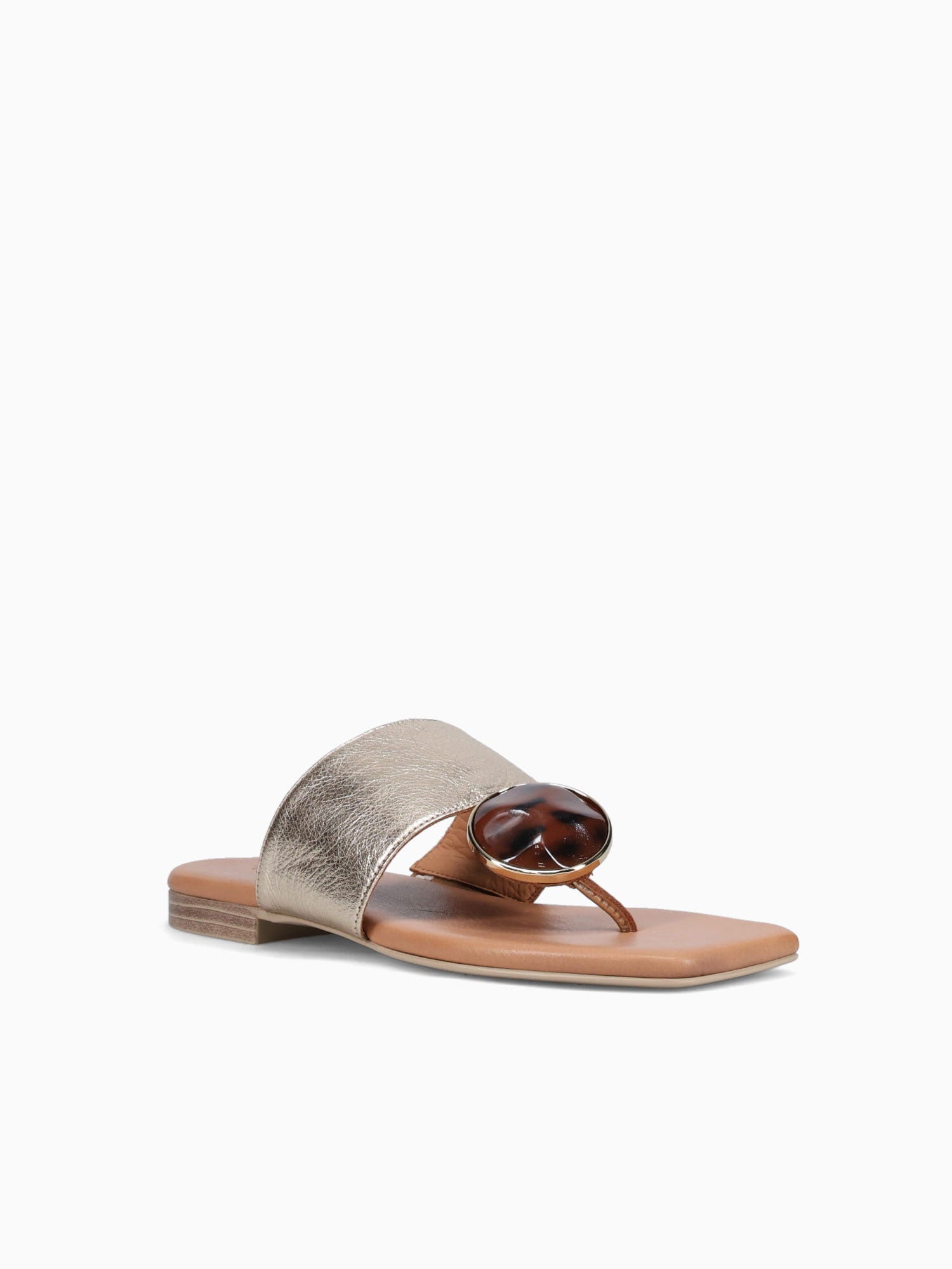 Dilara Gold Leather Gold / 36 / M