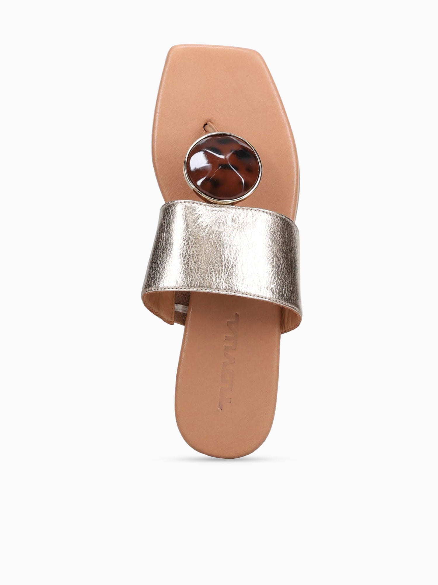 Dilara Gold Leather Gold / 36 / M