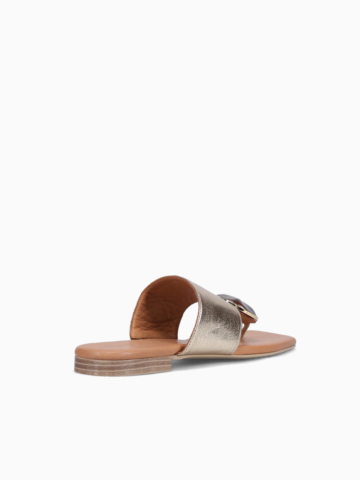 Dilara Gold Leather Gold / 36 / M