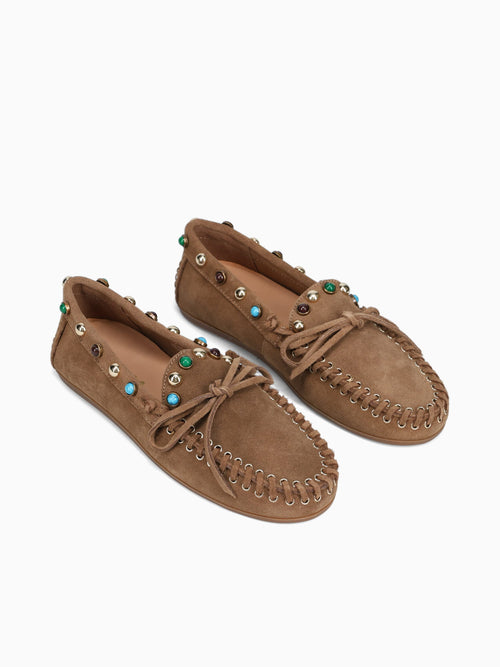 Azra Sigaro Suede Tan / 36 / M