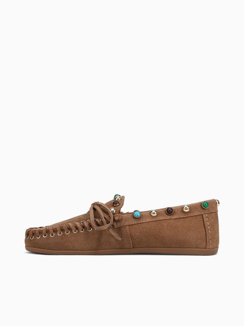 Azra Sigaro Suede Tan / 36 / M