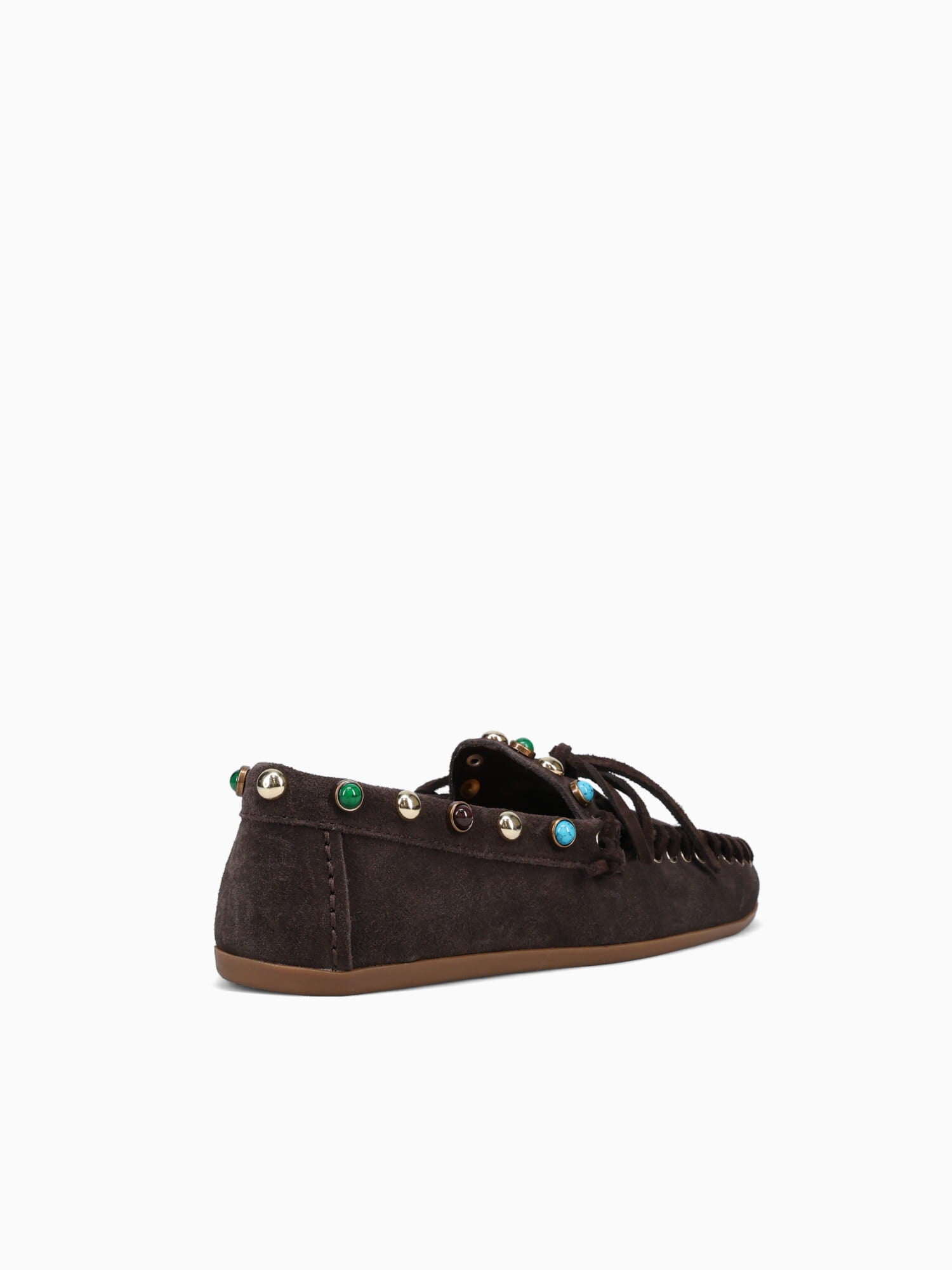 Azra Mogano Suede Dark Brown / 36 / M