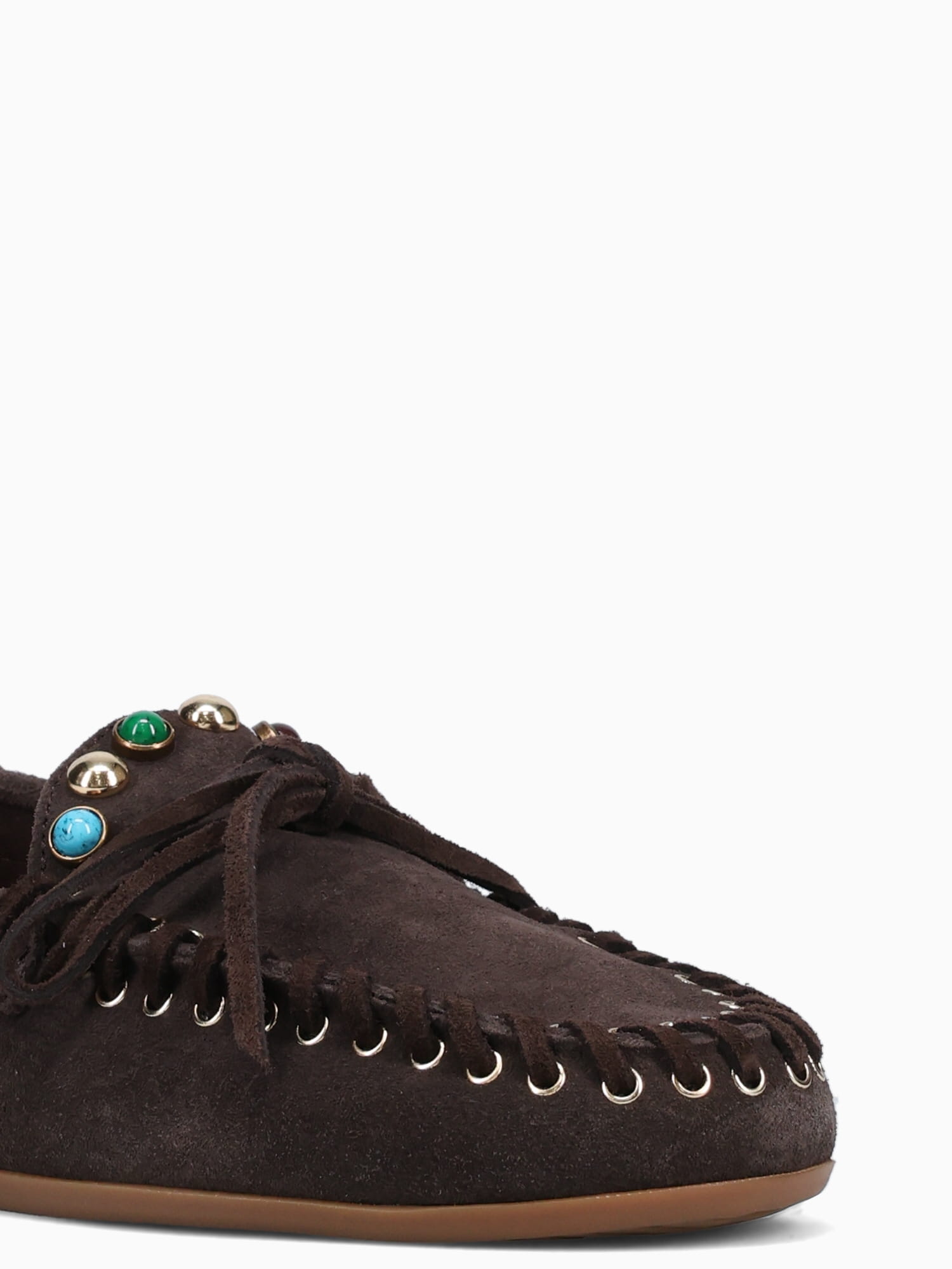 Azra Mogano Suede Dark Brown / 36 / M
