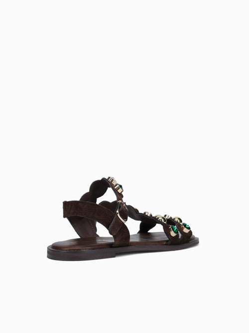 Elmas Mogano Suede Brown / 36 / M