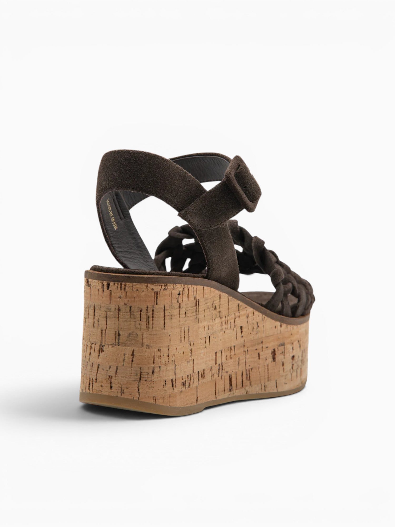 Ressy Chocolate Suede Dark Brown / 36 / M