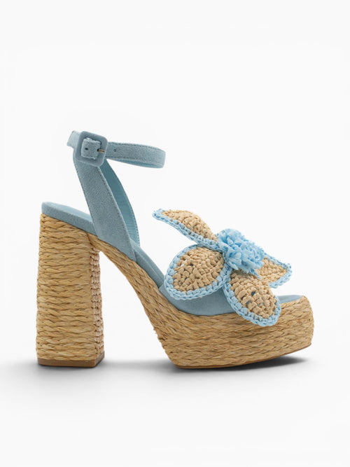 Tracy Sky Suede Light Blue / 36 / M