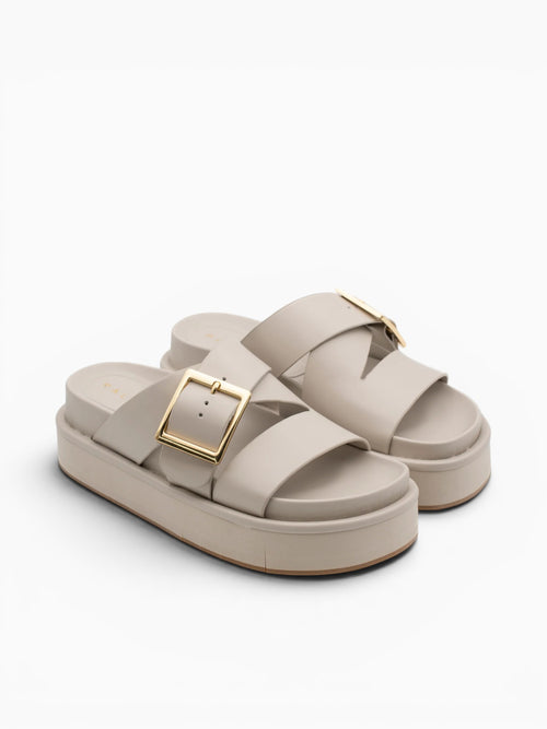 Demi Off White Cowhide Off White / 36 / M