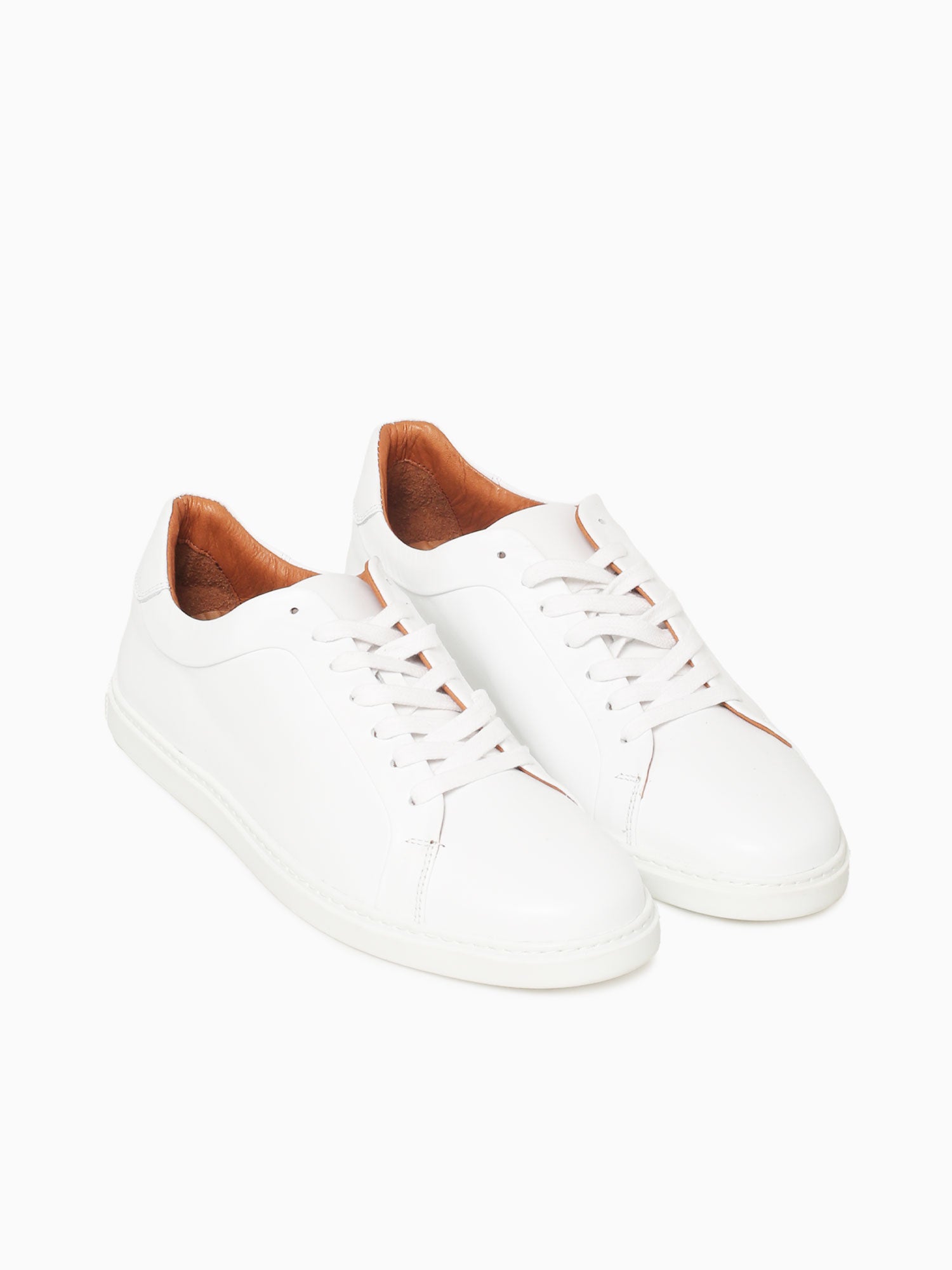 Aslan White Analine Leather White / 41 / M