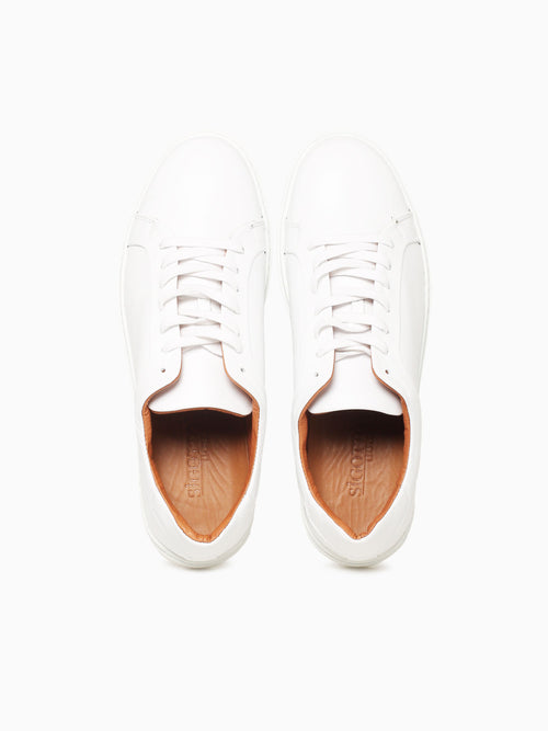 Aslan White Analine Leather White / 41 / M