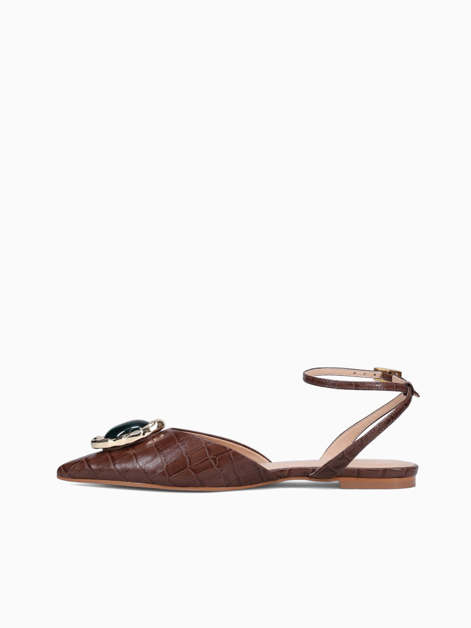 7110051 Cafe Croco Brown / 5 / M