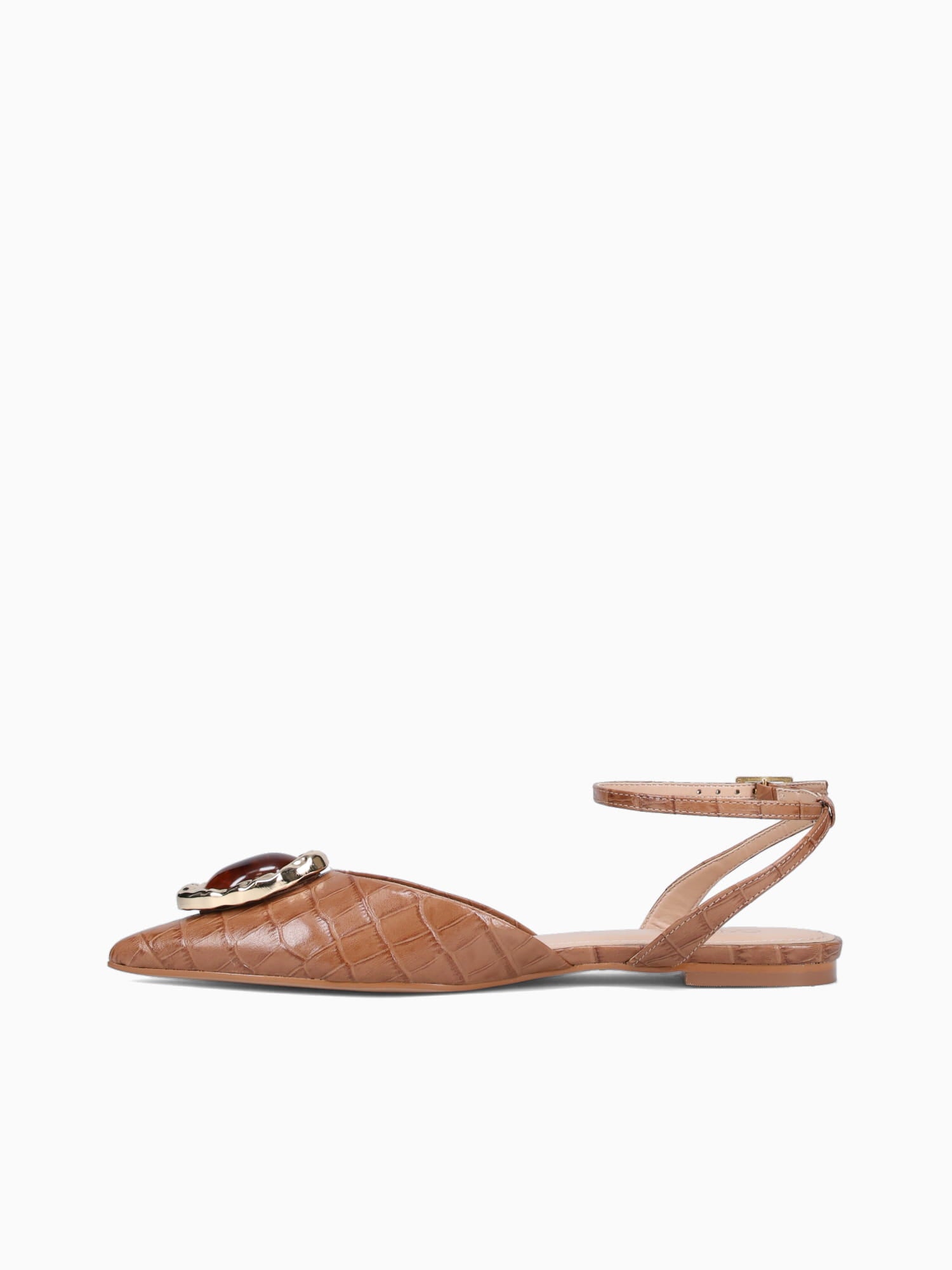 7110051 Camel Croco Tan / 5 / M