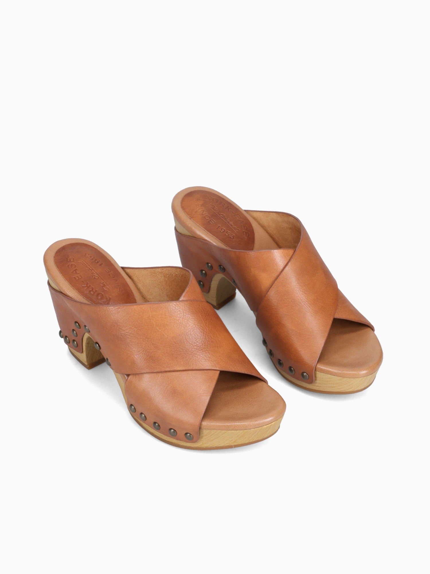Gracie Dk Tan Leather Tan / 6 / M