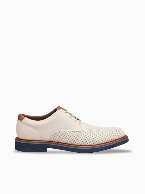 Tyson Plain Toe Ivory Nobuck Off White / 8 / M