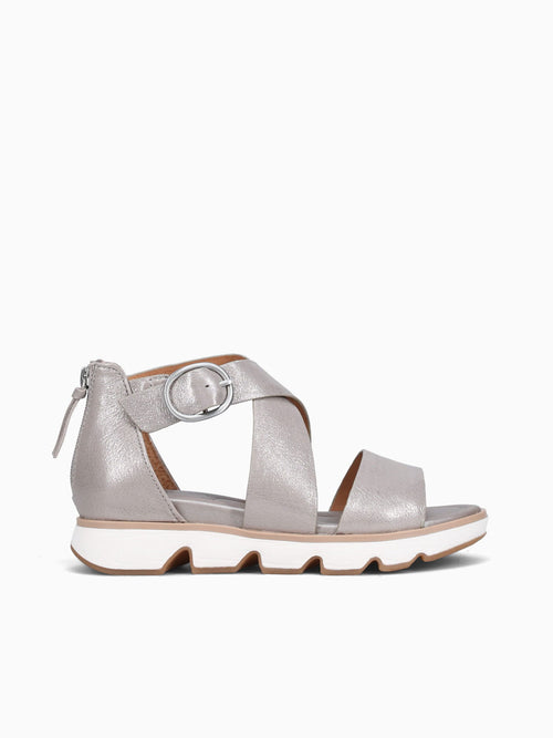 Mackenna Silver Leather Silver / 6 / M