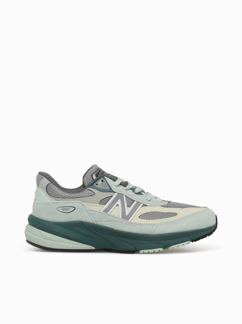 990v6 Mint Leather Light Blue / 8 / M