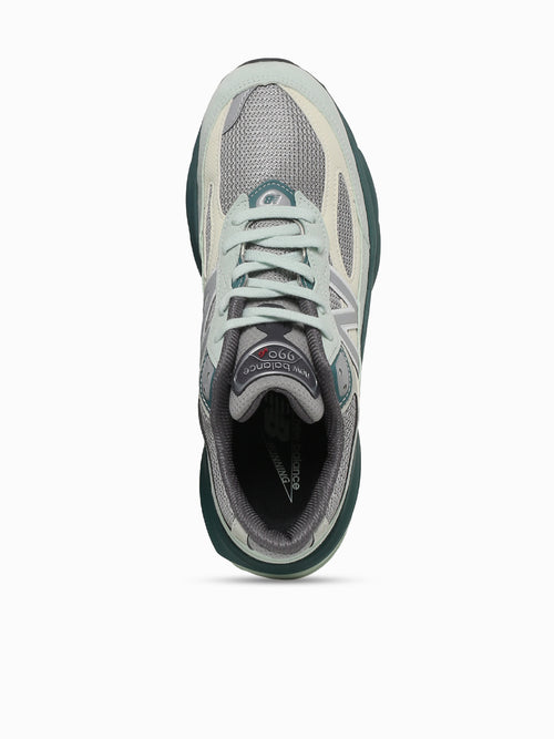 990v6 Mint Leather Light Blue / 8 / M