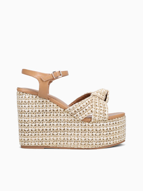 Naiza Camel Raffia Tan / 5 / M