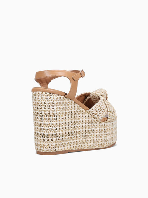 Naiza Camel Raffia Tan / 5 / M