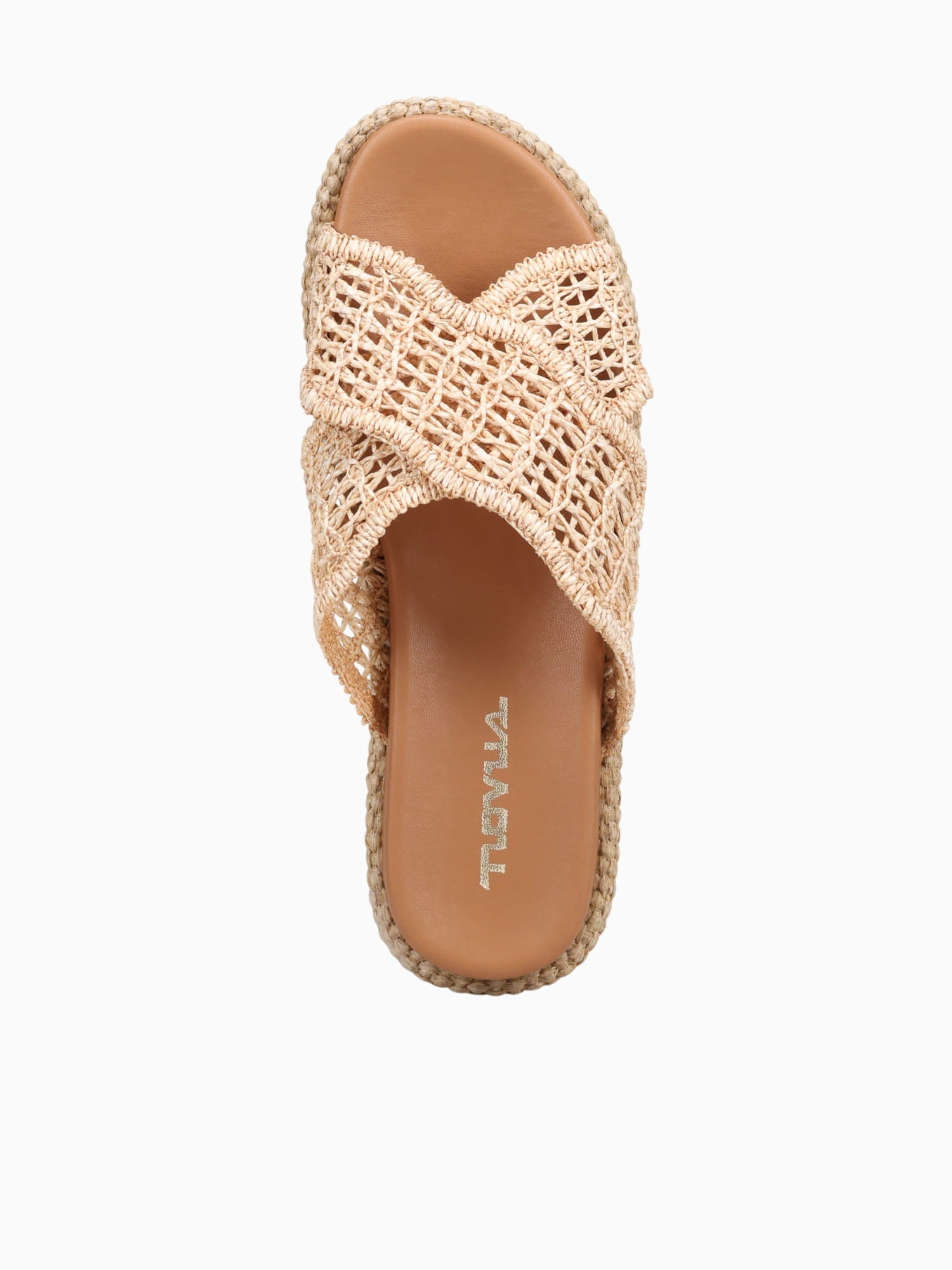 Aya Camel Raffia Tan / 5 / M