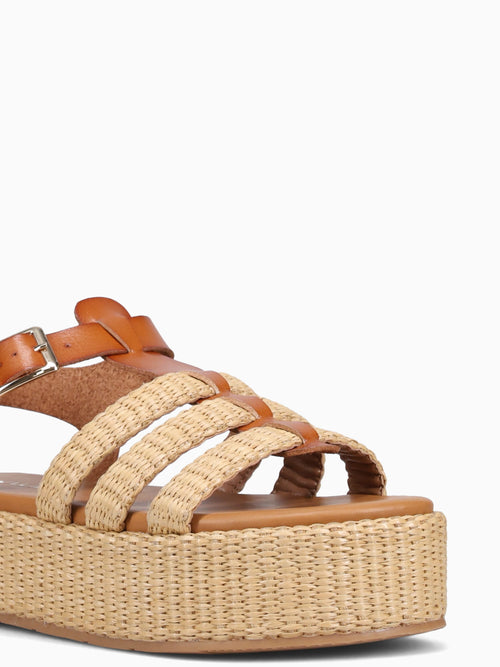 Yotei Camel Raffia Tan / 5 / M