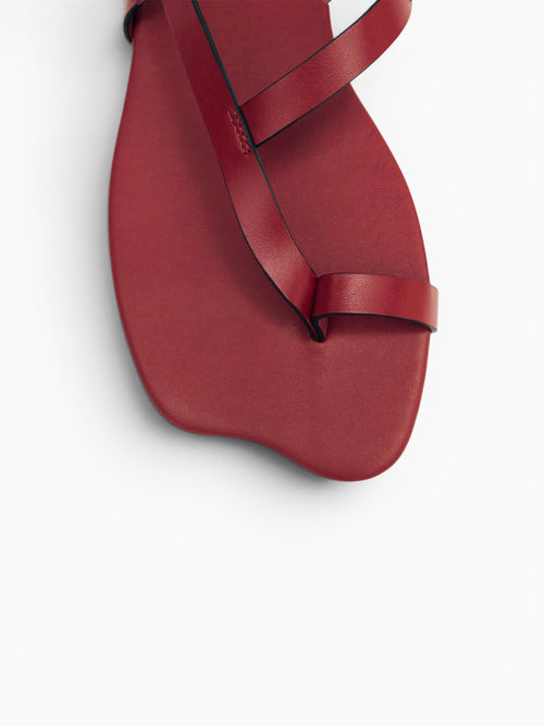 Dawn Red Leather Red / 36 / M
