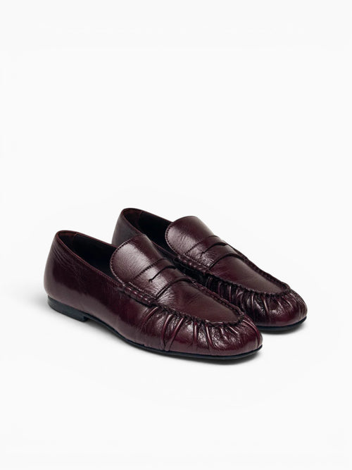 Aven Burgundy Leather Wine / 36 / M