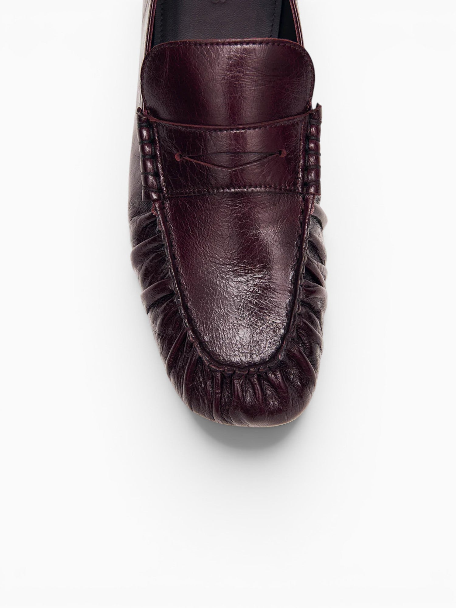 Aven Burgundy Leather Wine / 36 / M