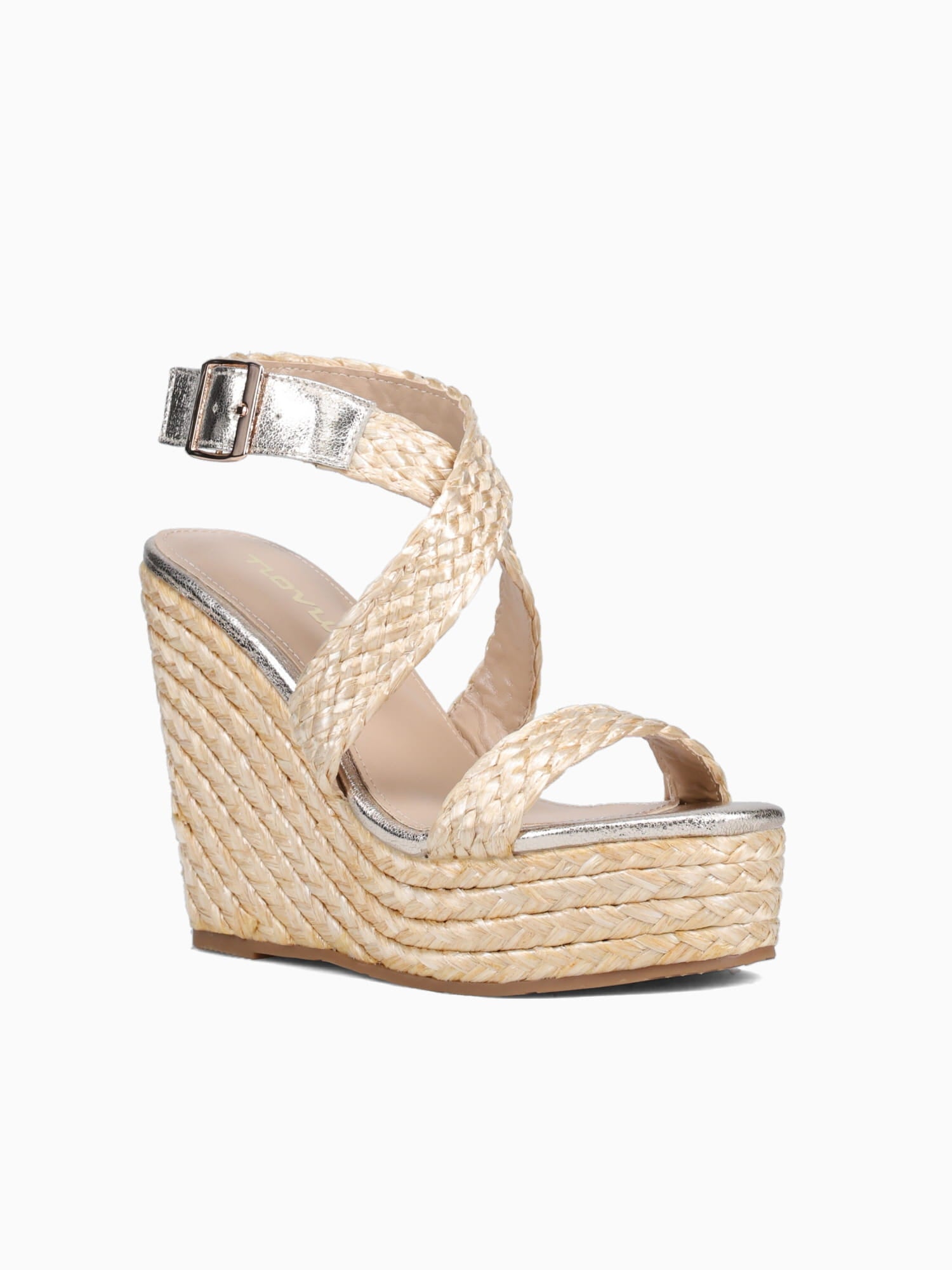 Isis Beige Raffia Beige / 5 / M