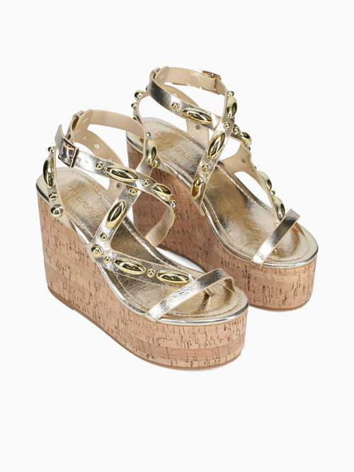 Anukis Lt Gold Suede Gold / 5 / M