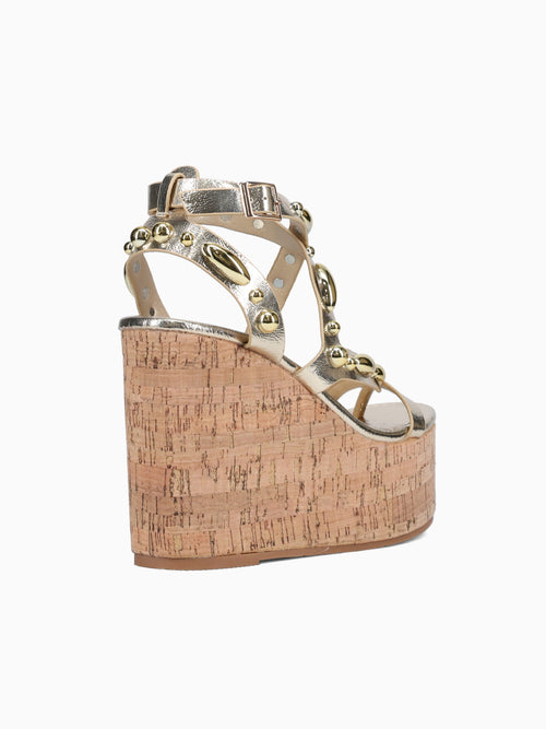 Anukis Lt Gold Suede Gold / 5 / M